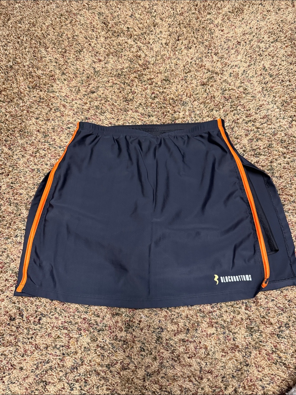 Blue/Orange Athletic Skort by
